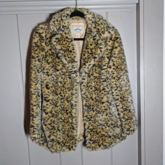 Flying Tomato Jackets & Blazers - Flying Tomato Cheetah Print Coat Size Medium